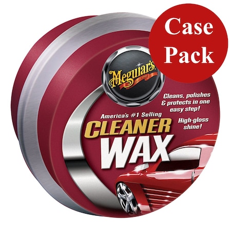 Meguiars Meguiars Cleaner Wax - Paste, PK6 A1214CASE